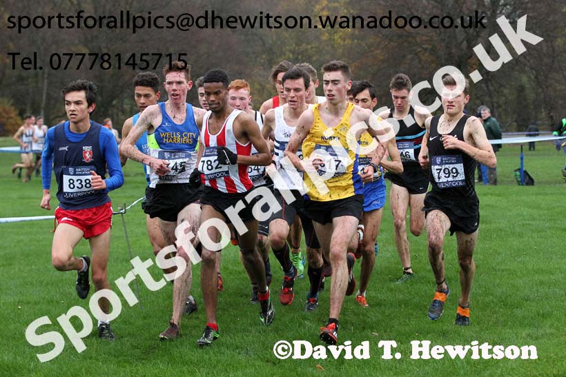 Mens under-20s, British Athletics Liverpool Cross Challenge, Sefton Park, Liverpool. Photo: David T. Hewitson/Sports for All Pics